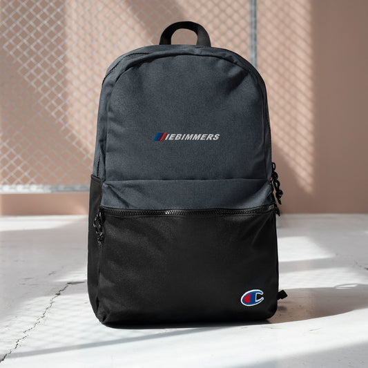 IE Bimmers Embroidered Champion Backpack